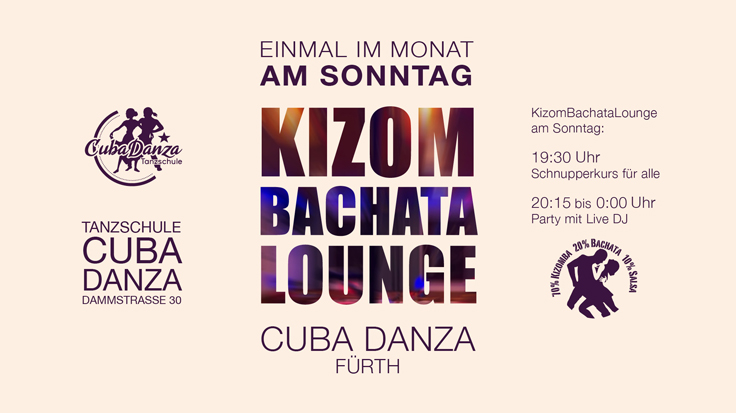 KIZOMBACHATA 2022 Screen Cuba Danza allgemein